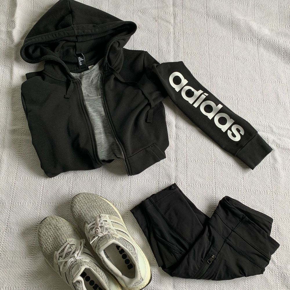 Adidas Athletic Zip-up